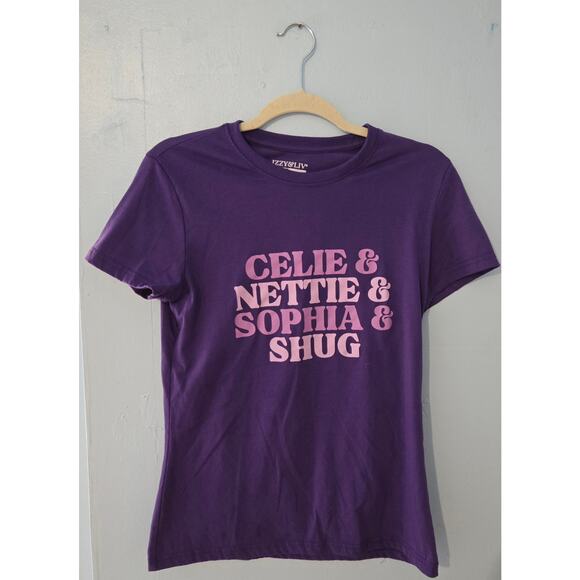 Izzy & Liv The Color Purple Womens Tshirt Size Large - Picture 1 of 3